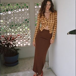 With Jean - Maxi Skirt